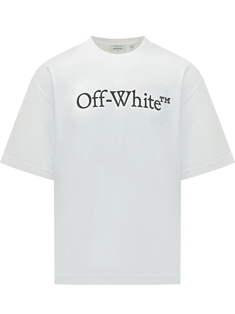 T-shirt Big Bookish con Stampa Frontale