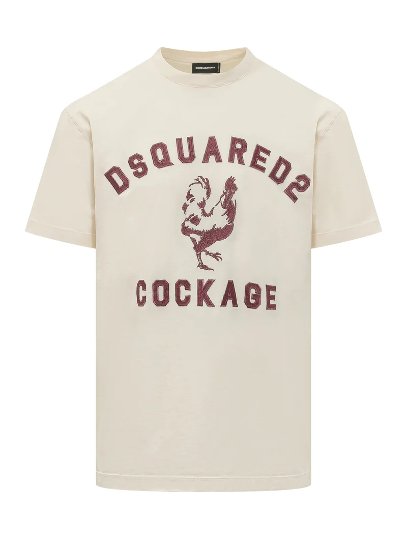 T-shirt Fit Regolare con Stampa Grafica