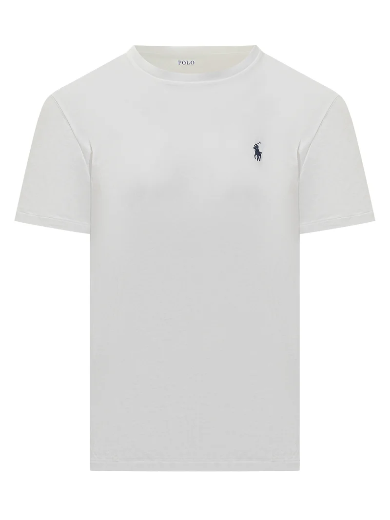T-shirt bianca in cotone Polo Ralph Lauren