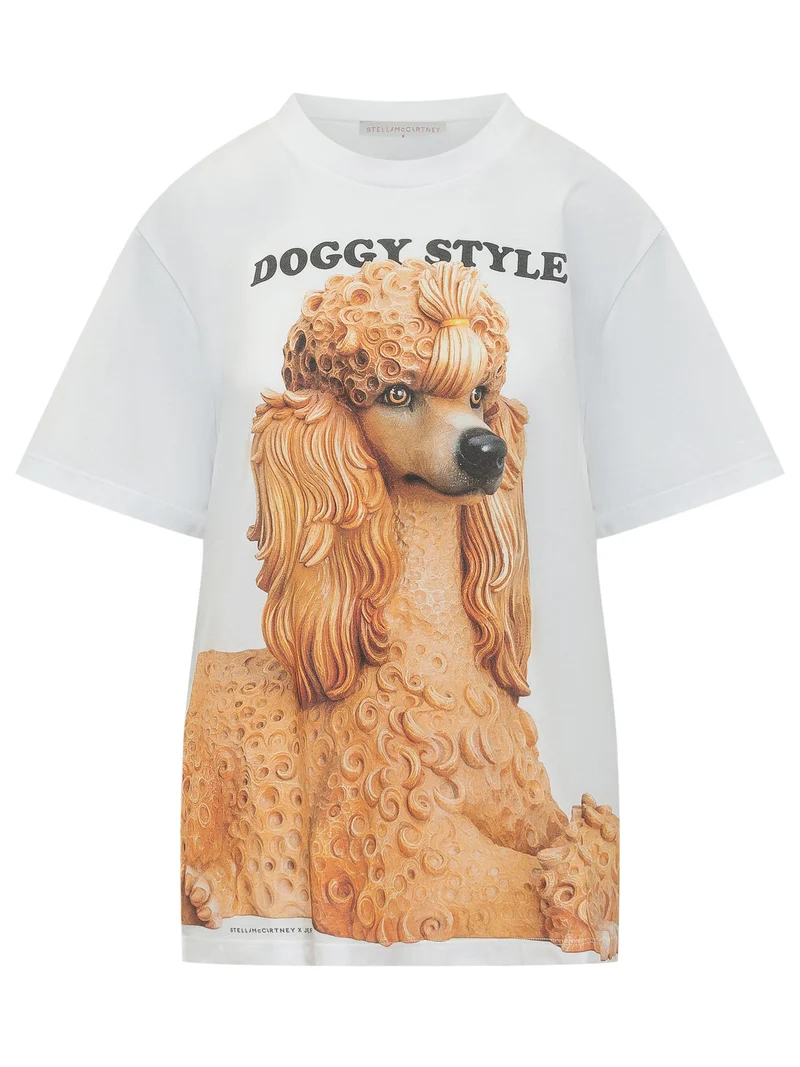 T-shirt con Stampa Grafica