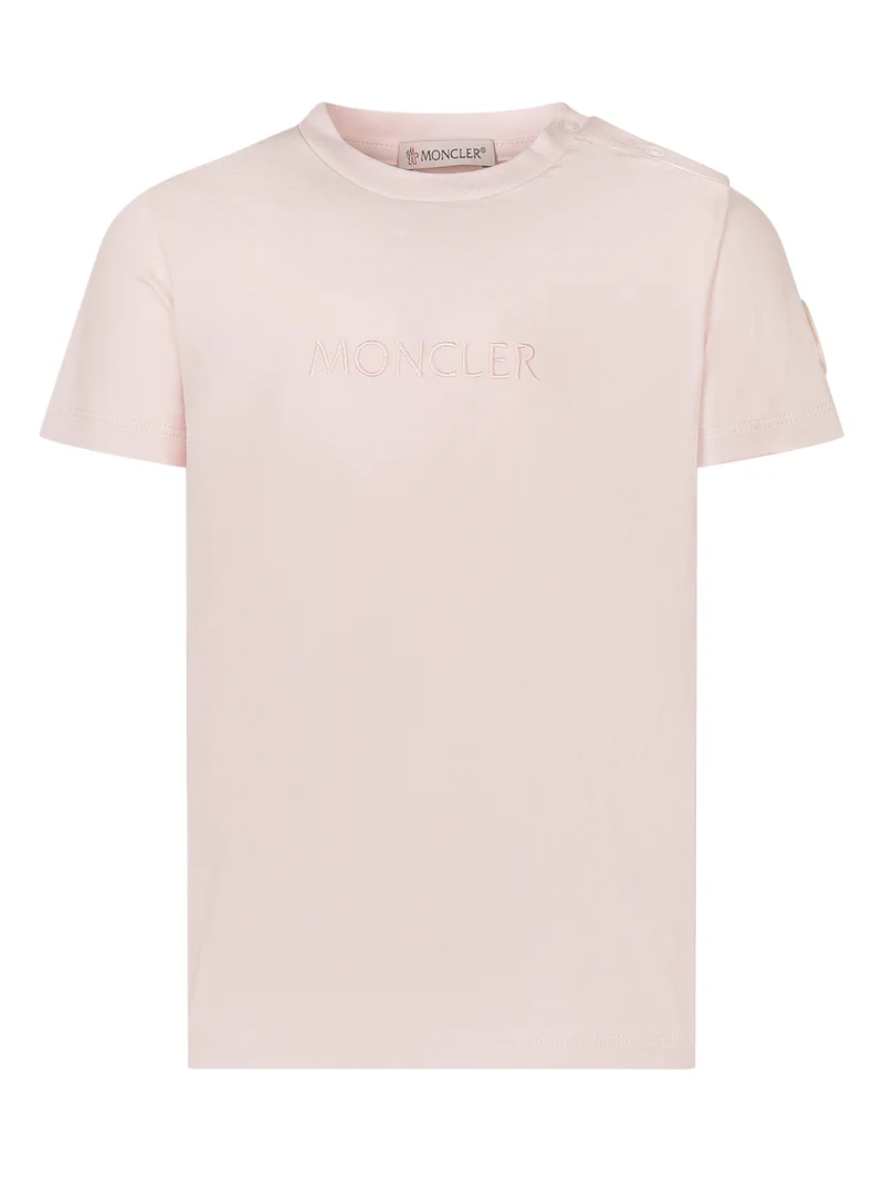 T-Shirt a Maniche Corte con Stampa Frontale