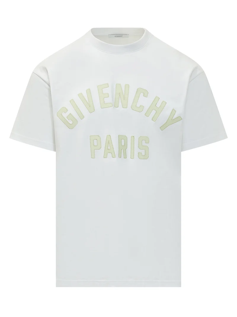 T-shirt Logo Ricamato