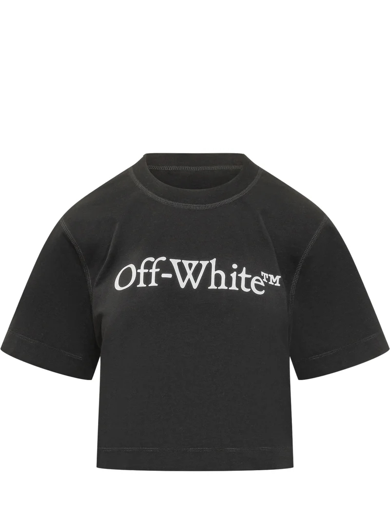 T-shirt Cropped Big Logo Bookish