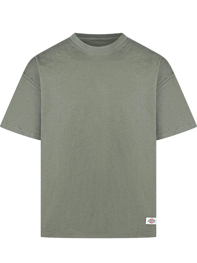 Dickies T-shirt Verde in Cotone
