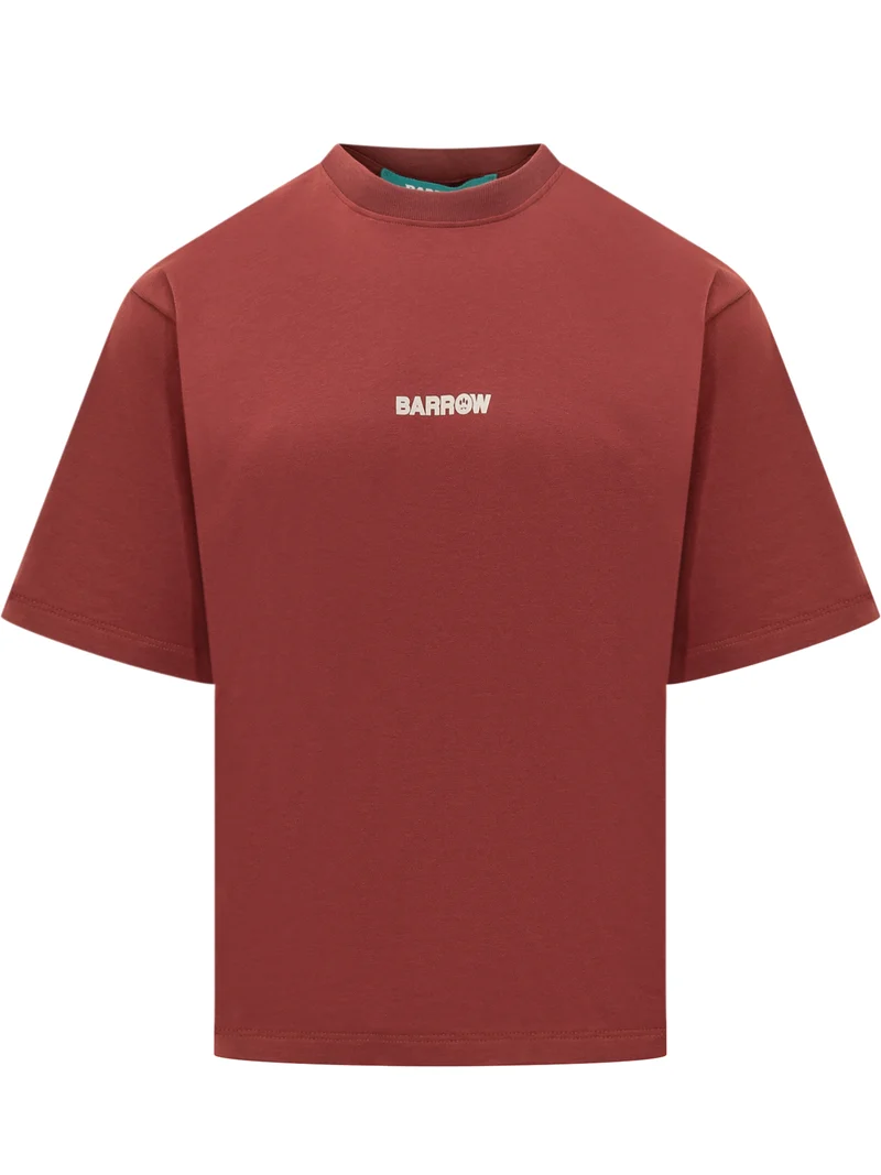 Barrow T-Shirt Rossa con Logo