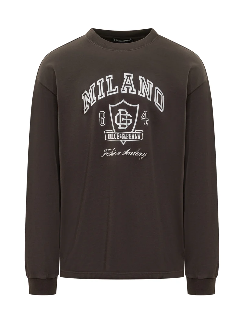 Dolce & Gabbana T-Shirt a Maniche Lunghe
