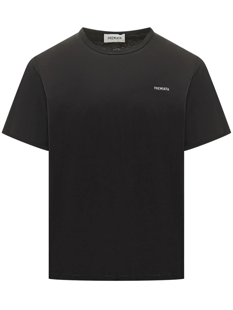 Premiata T-Shirt in Cotone Nero