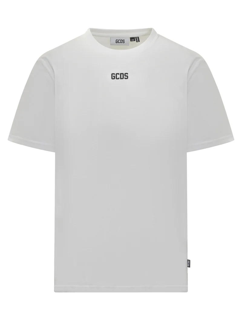 GCDS T-Shirt in Cotone con Logo