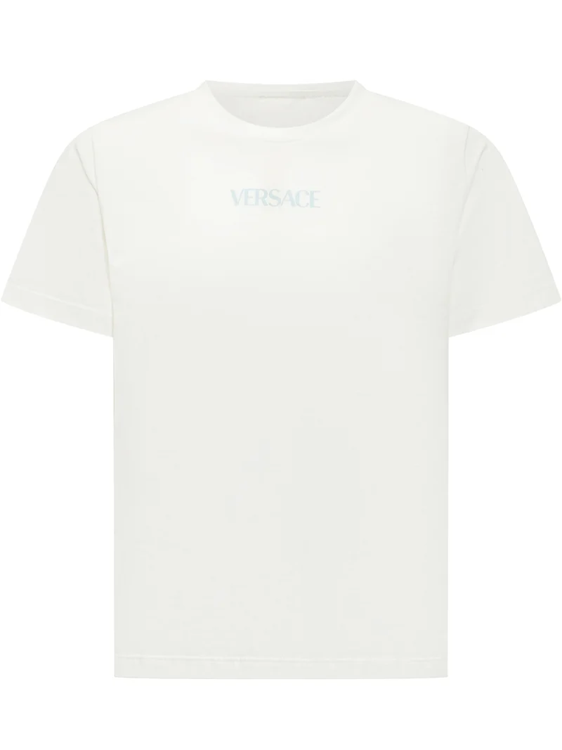 T-shirt con Logo Barocco