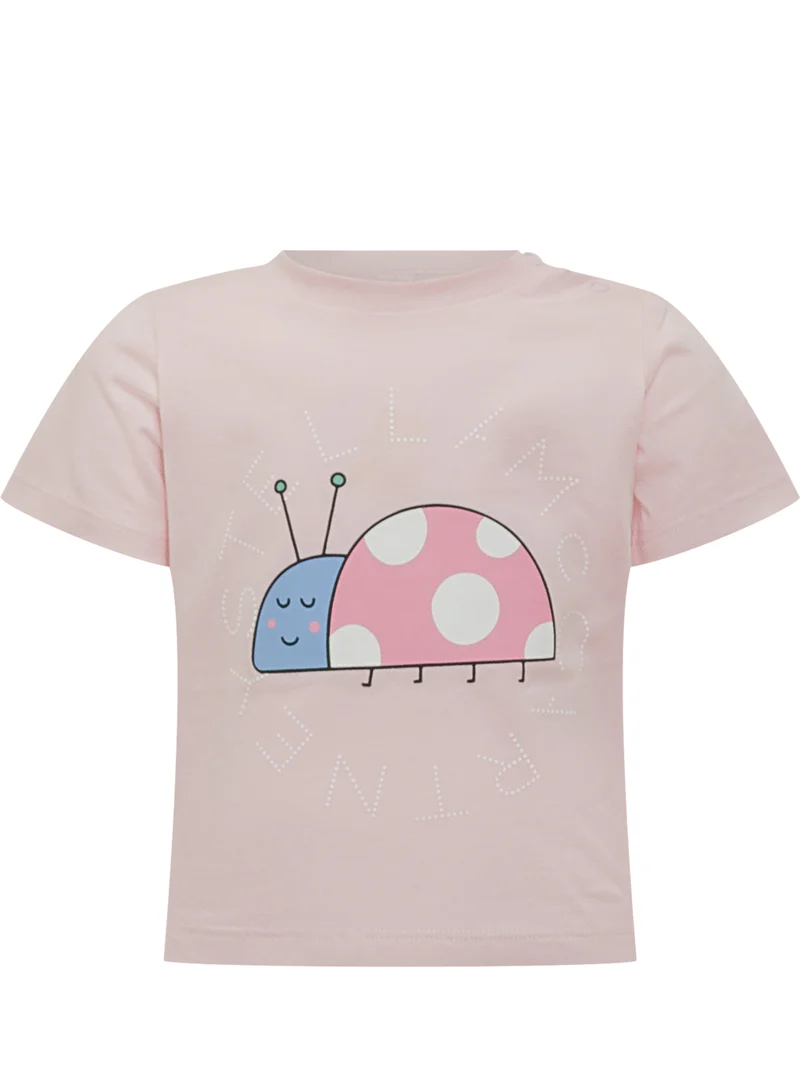 T-Shirt con Stampa Grafica