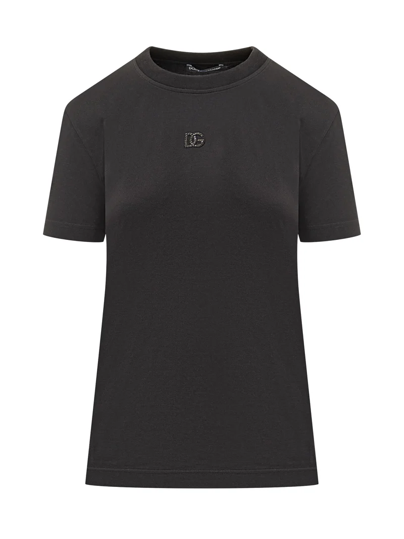 T-Shirt con Dettaglio Logo