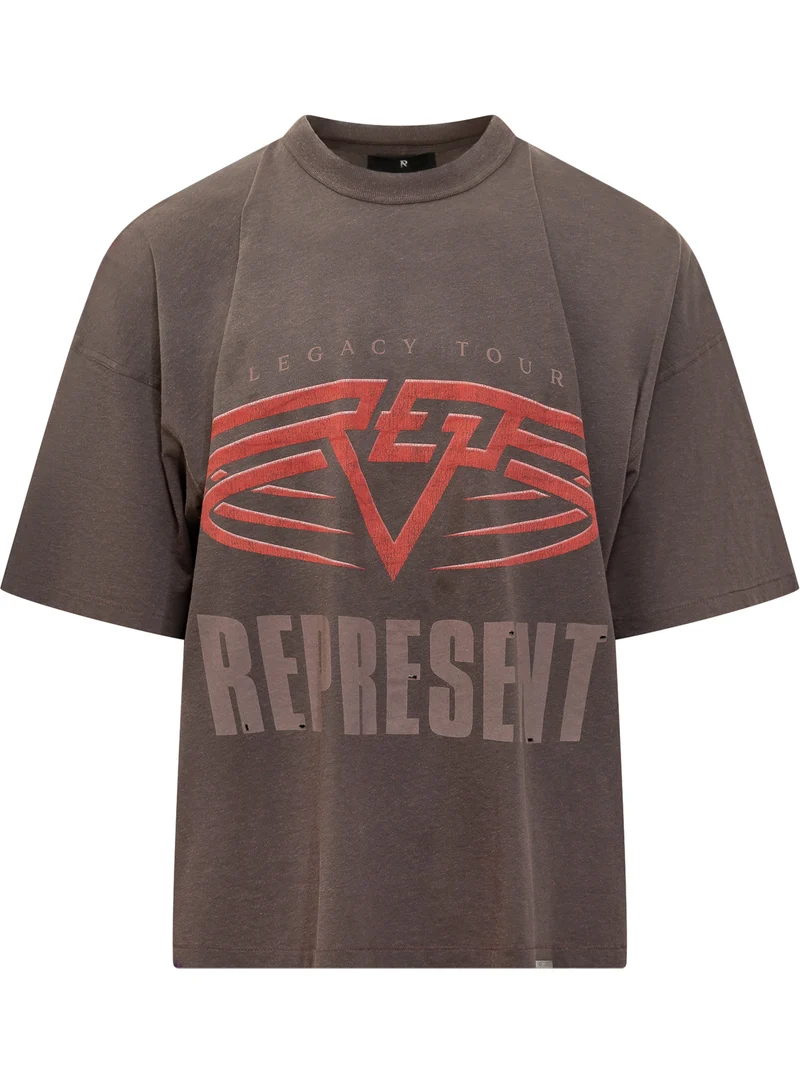Represent T-Shirt Marrone Living Legacy