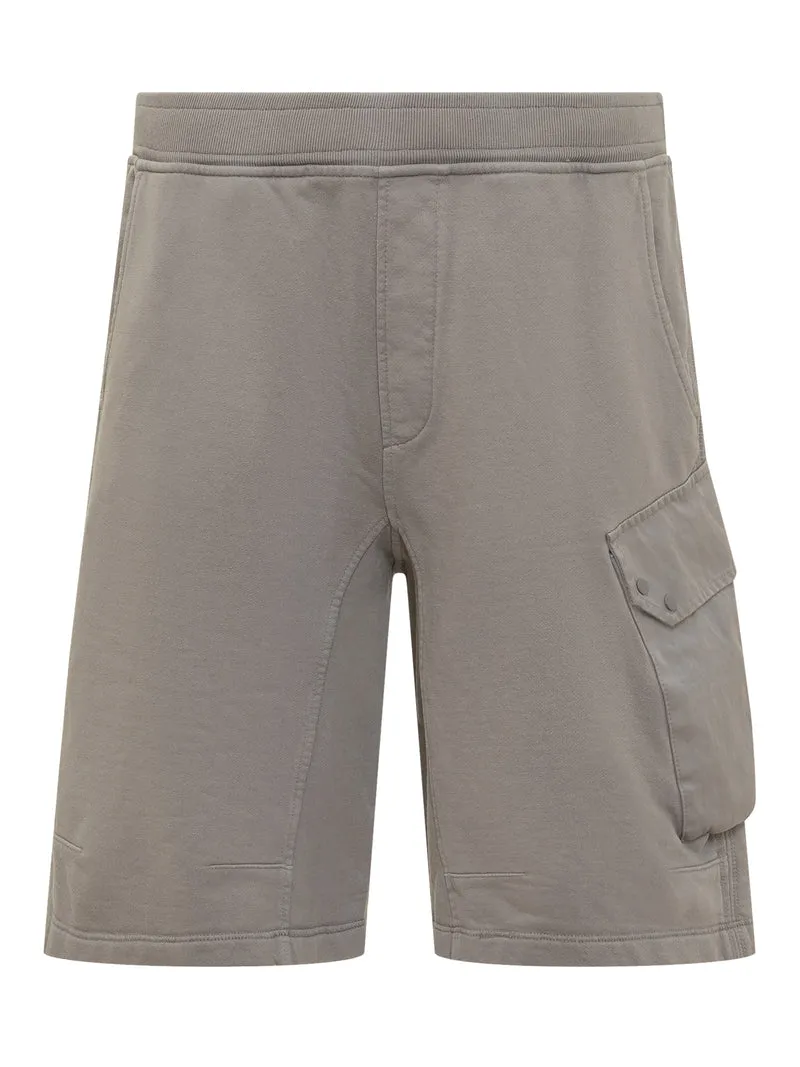 Shorts con Elastico in Vita