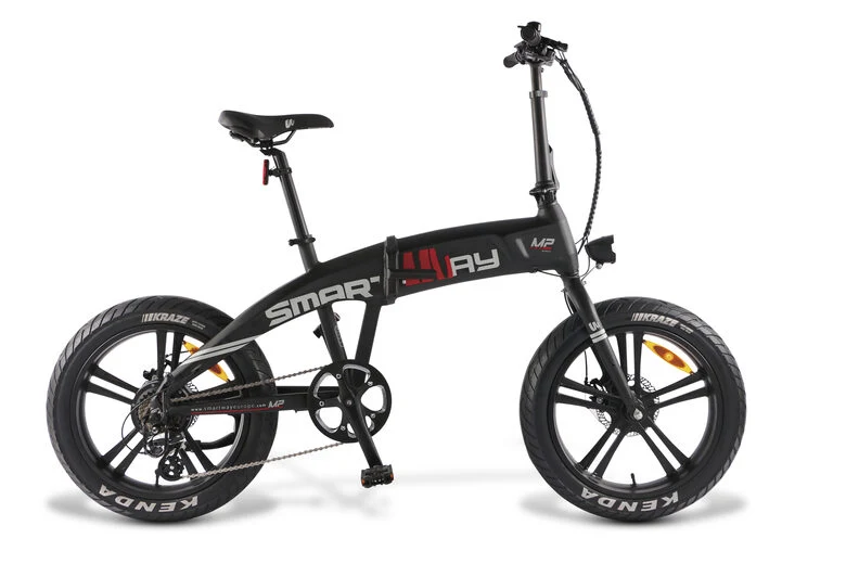 Smartway M2-R6A2-K bicicletta elettrica Nero Alluminio 50,8 cm (20") 31 kg Ioni di Litio