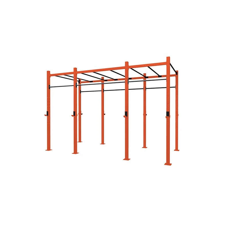 Gabbia MASTER OUTDOOR 3 campate autoportante con Monkey Station