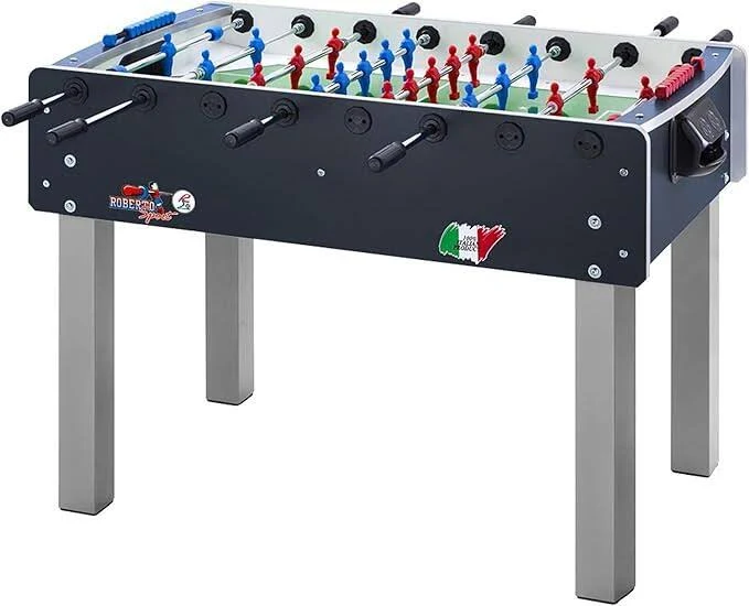 Calcio Balilla Made In Italy Effect aste rientranti Black