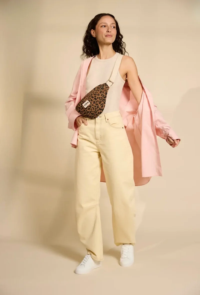 Sac banane leopard