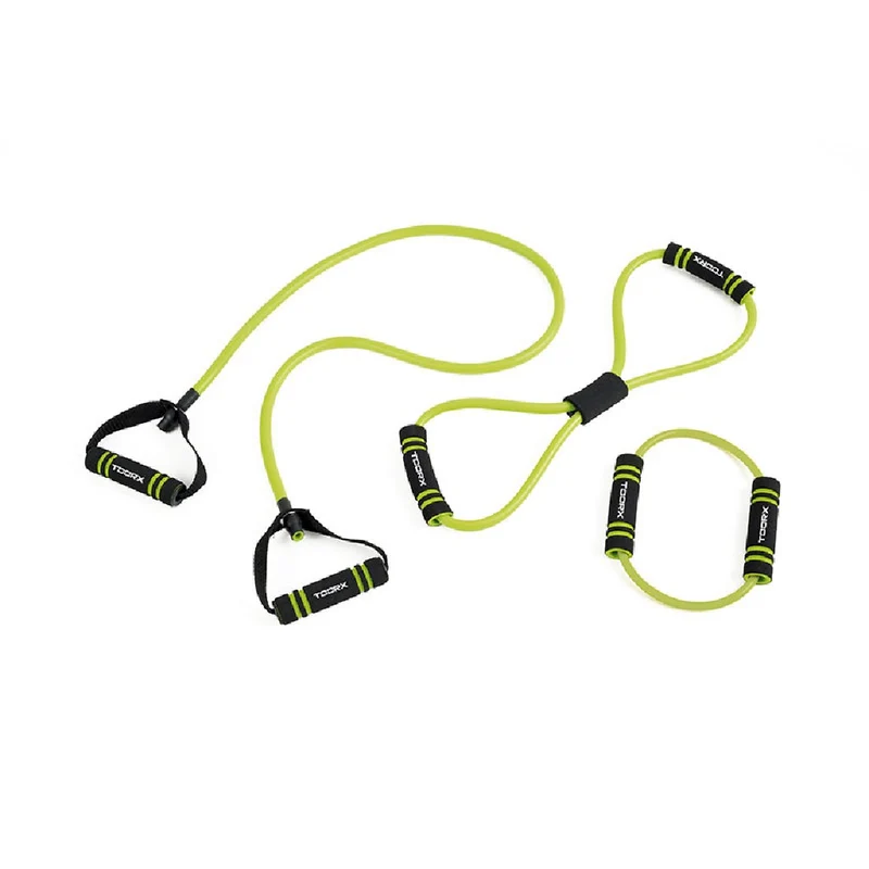 Set Attrezzi Elastici con Impugnature Soft Touch