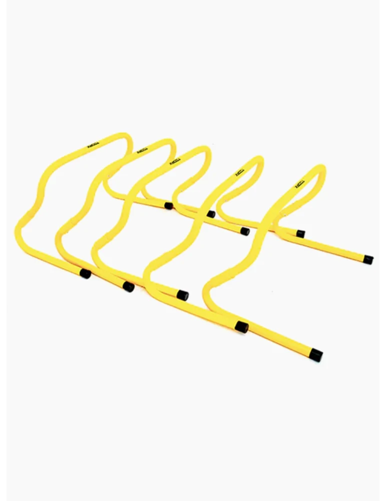Set 5 ostacoli da allenamento con altezza regolabile