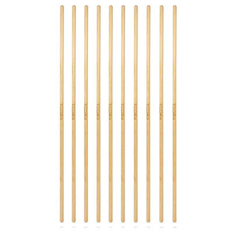 Set 10 aste in legno per corpo libero diam. 25 mm x 160 cm