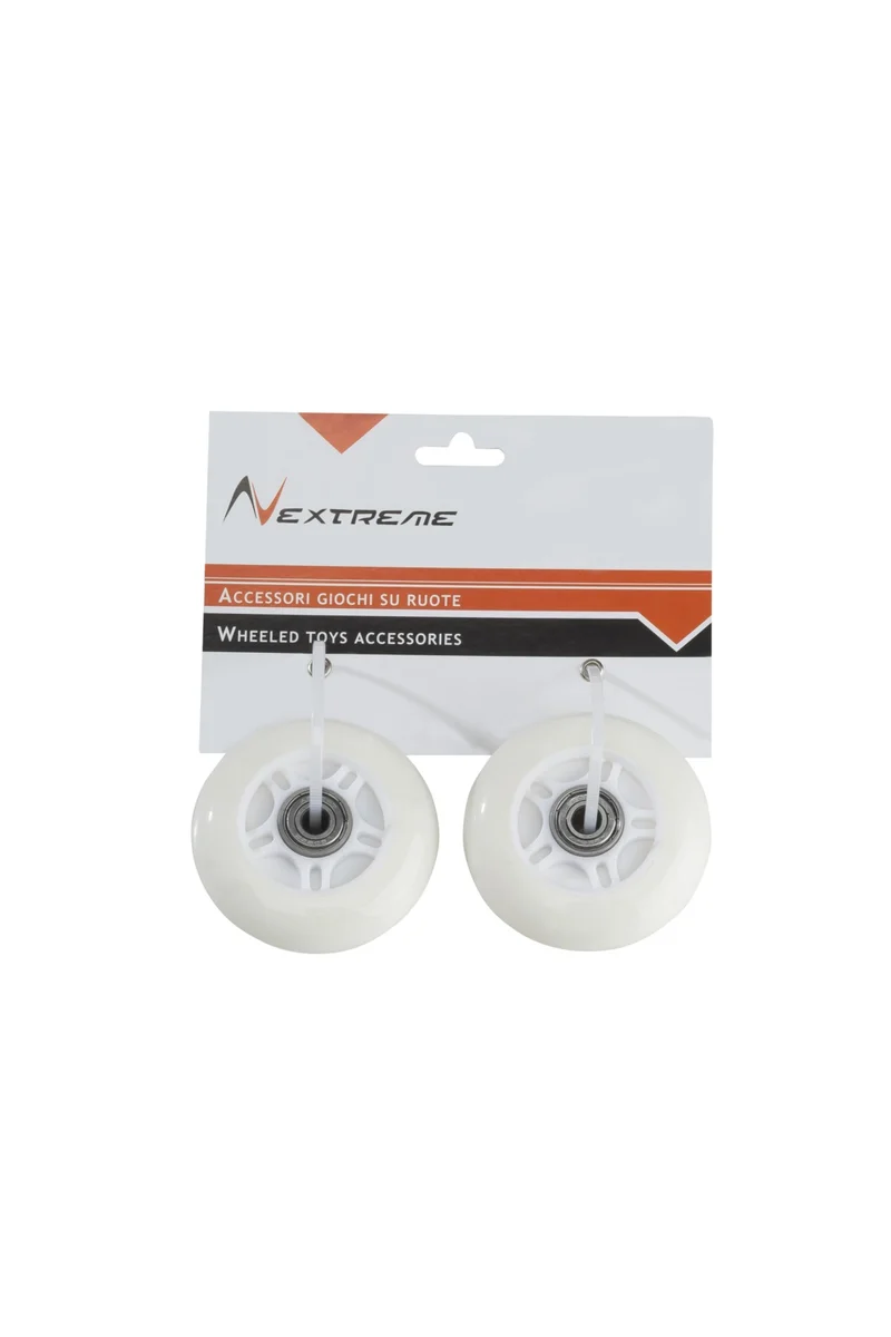 Ruote bianche e luce di sicurezza per wave board GRG-105