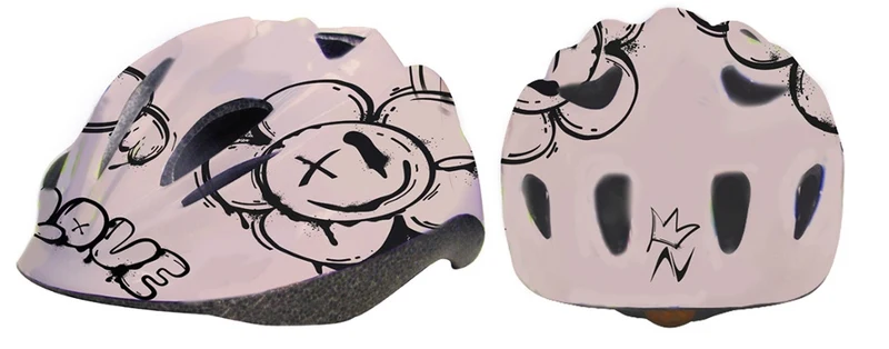 Casco Bici per Bambini Nextreme Love misura S (dal 52 al 55)