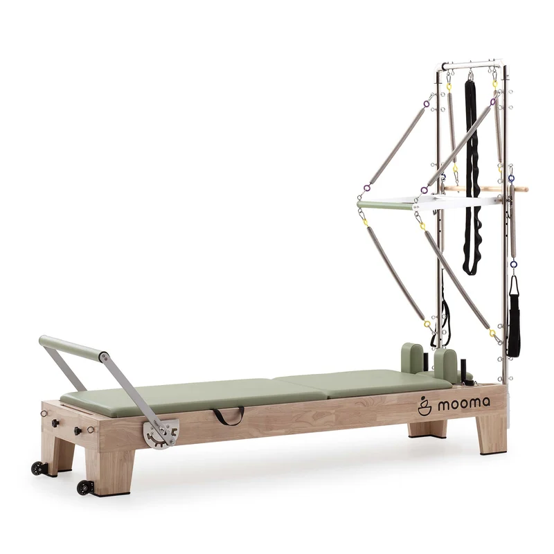 Lettino Reformer Professionale in legno con Torre