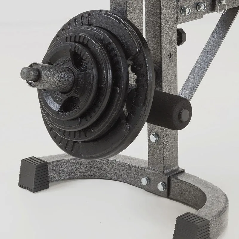 Adattatore leg extension per utilizzo dischi in ghisa con foro diam. 50 mm.