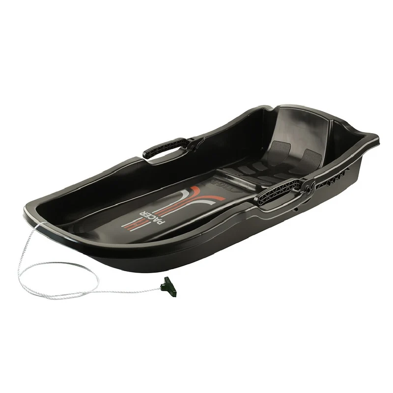 Slittino monoposto Bob PACER STIGA con freni, nero sport inverno