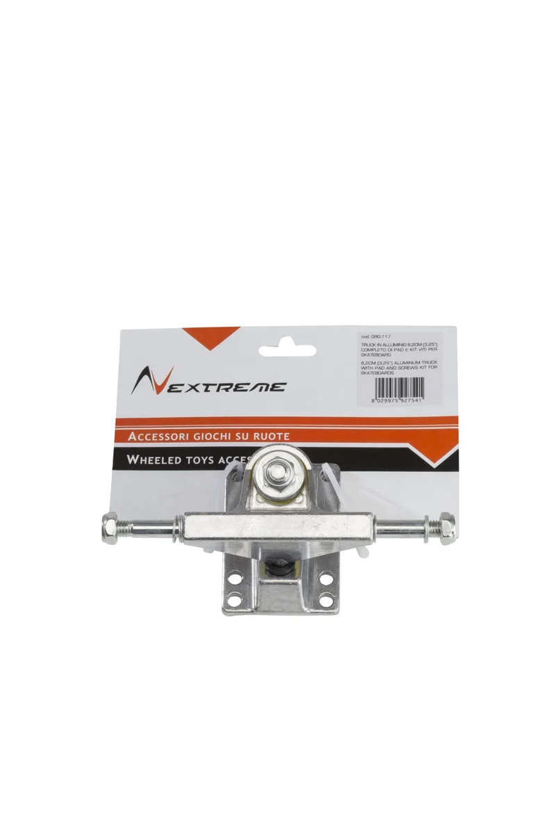 TRUCK IN ALLUMINIO ricambio per skateboard in polipropilene/abs