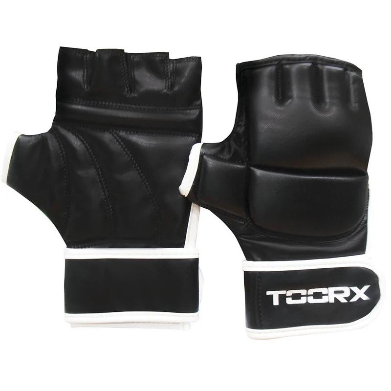 Guanti da MMA COUGAR neri taglia S/M o L/XLin ecopelle