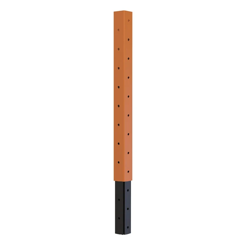 Montante Outdoor cm 90 con profilo di connessione inserito all'interno