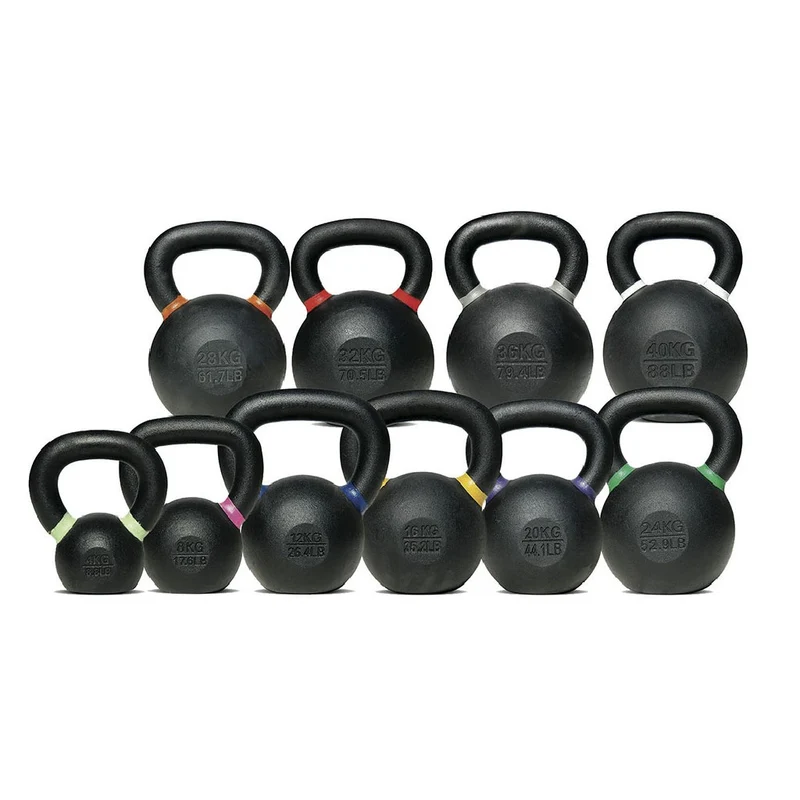 KETTLEBELL pro cross Evo/ finitura opaca/fondo tagliato a vivo da 4 a 40 kg