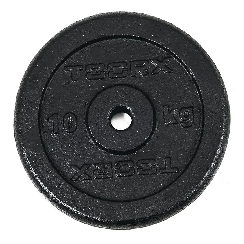 Disco ghisa nera foro diam. mm 25 DGN da 0.25 kg a 20 kg