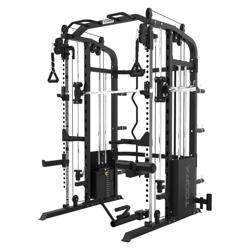 All in one Dual pulley,smith machine e rack ASX-4000