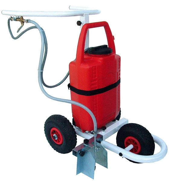 Carrello segnacampo a batteria a vernice ecologica a batteria Art. F 745/3