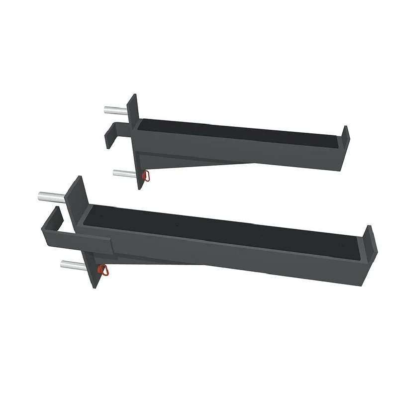 Coppia fermi di sicurezza bilanciere (per gabbia Challenge 60x60x3 mm)