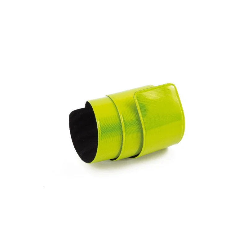 Coppia bracciali running di sicurezza riflettenti (giallo fluo)