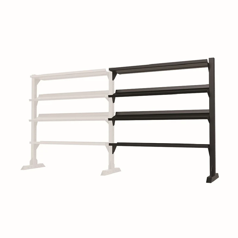 Campata aggiuntiva per rack a 4 ripiani 183 cm. - altezza 180 cm.