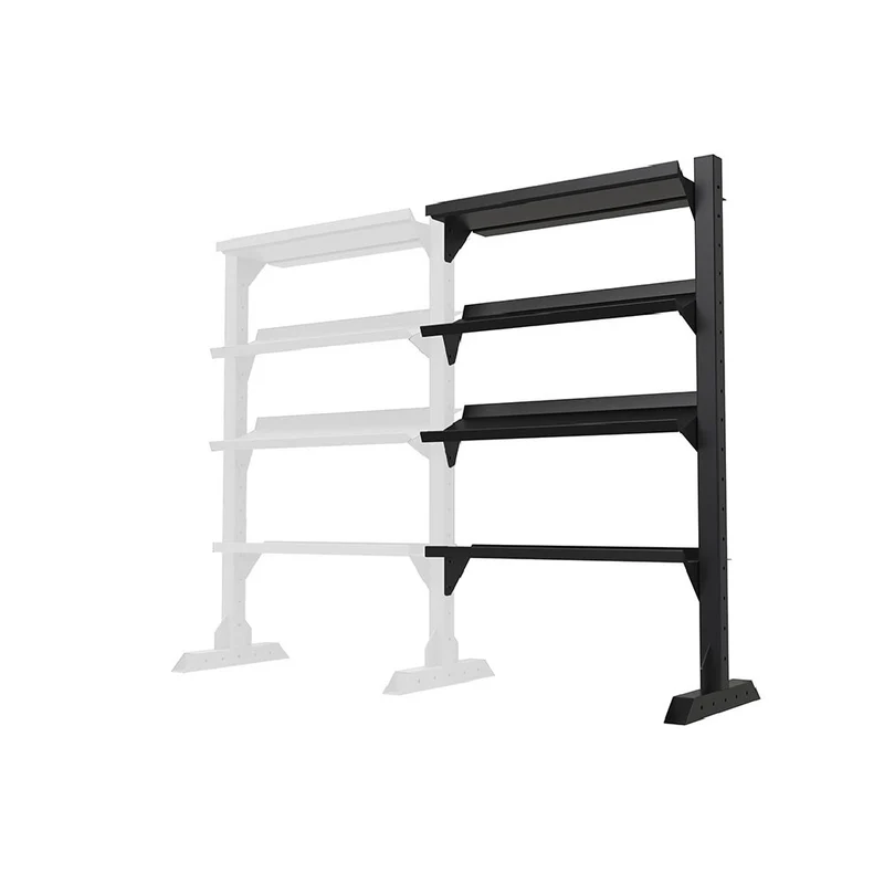 Campata aggiuntiva per rack a 4 ripiani 120 cm. - altezza 180 cm.