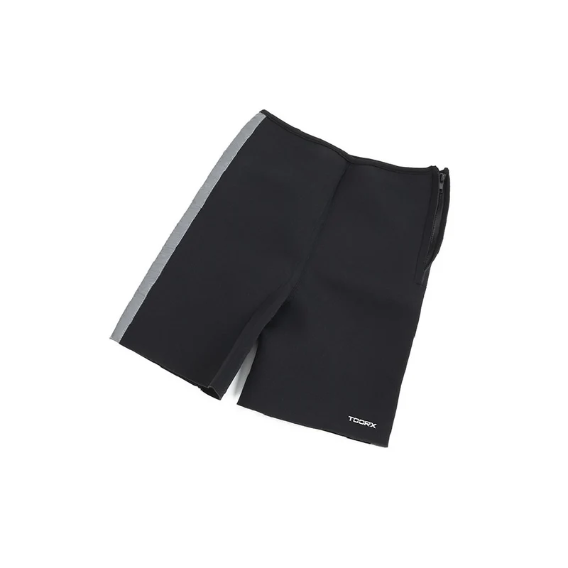 Pantaloncini dimagranti in neoprene - zip laterale - taglia L - bande laterali