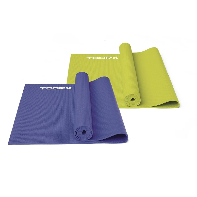 Materassino per yoga con superficie antiscivolo, cm. 173x60x0.4, viola
