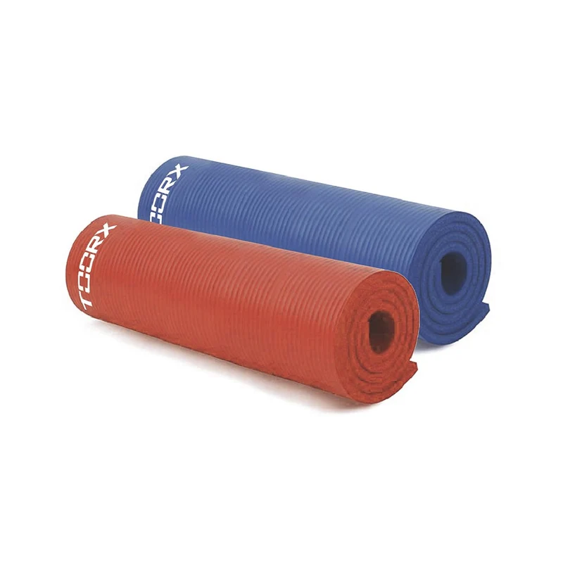 Materassino fitness professionale con occhielli cromati cm 172x61x1,5 Arancio