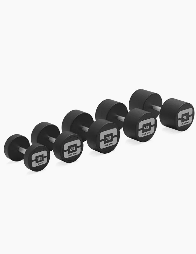 Manubrio Gommato Professionale da 2 kg a 50 kg