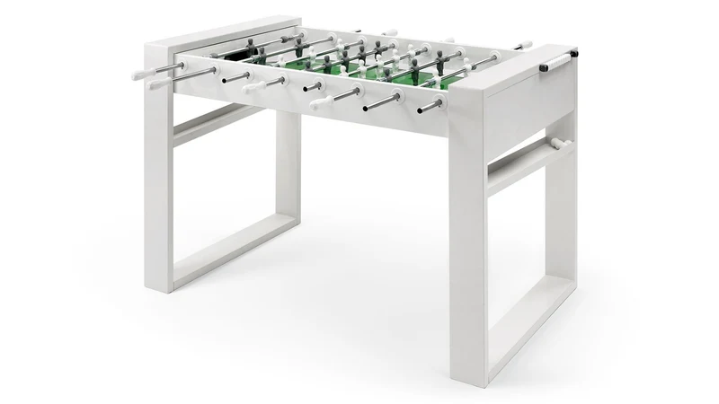 Calcio Balilla Fas Tour 65 Aste Rientranti Bianco