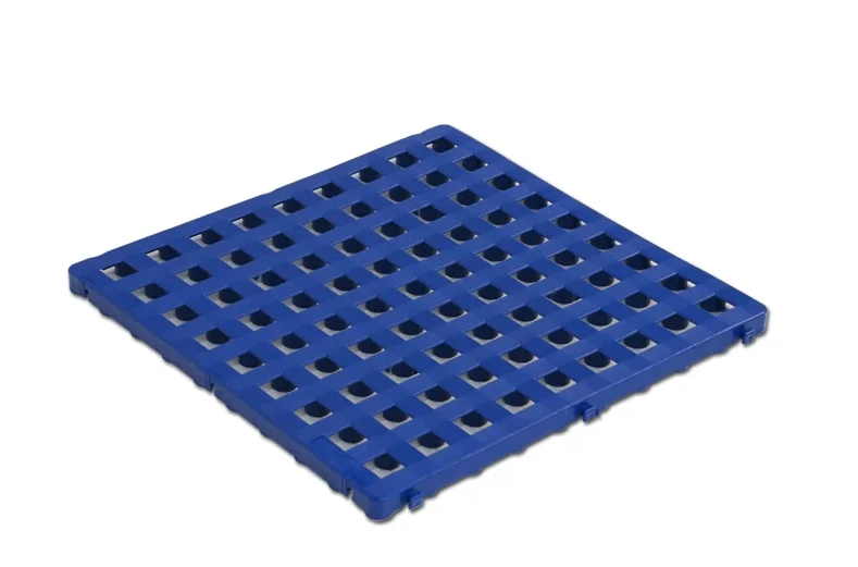 Graticcio in plastica blu per doccia componibile cm 50 x 50 Art S07408