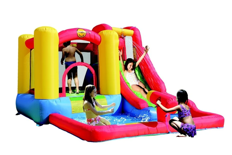 Gonfiabile Happy Air Salta & Splash con cannone Art. 9271N In Esaurimento