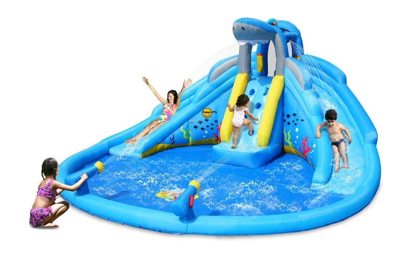Gonfiabile Happy Air Shark Splash center Art. 9421 In Esaurimento