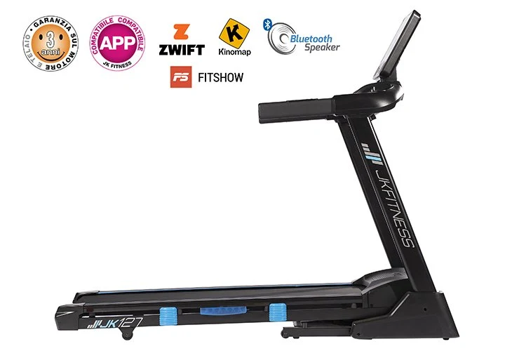 Tapis roulant JKfitness JK124 con Console Multifunzione