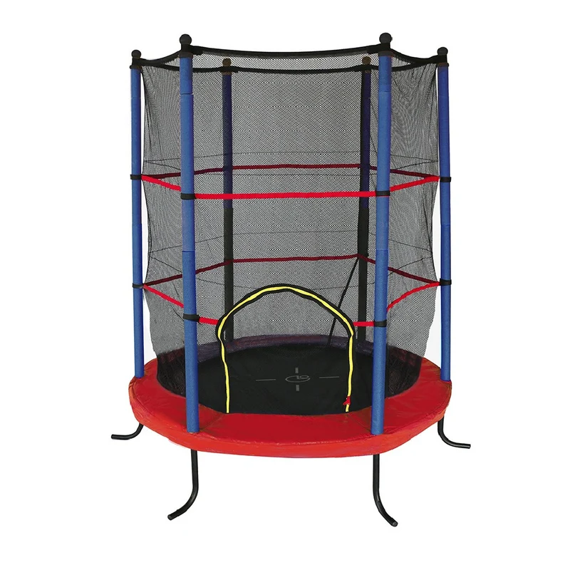 Trampolino COMBI XS per esterno, rete di protezione inclusa diam. 140 cm.